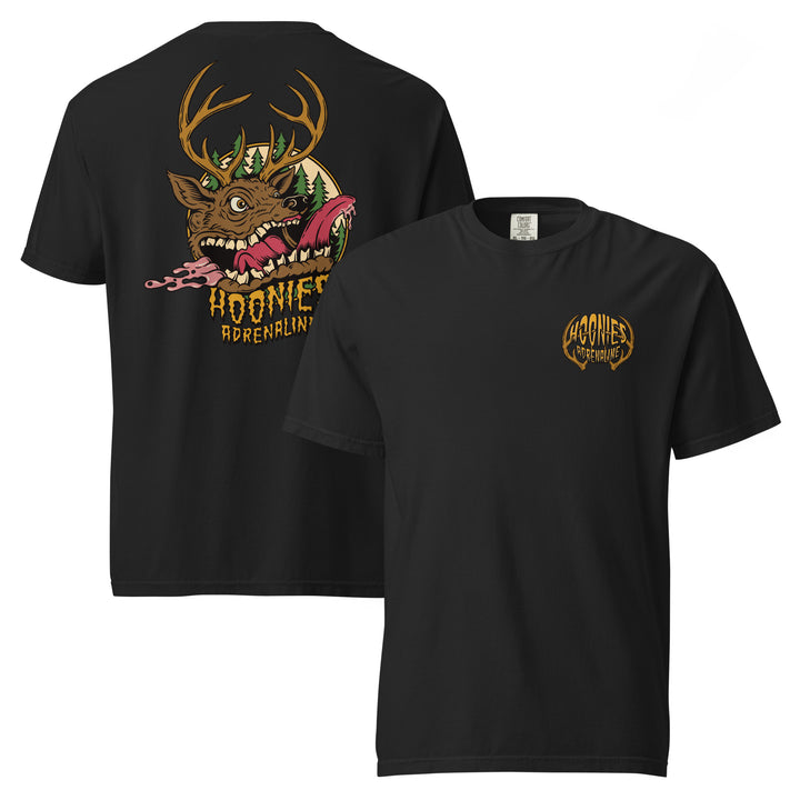 Hoonies Adrenaline Skate-Inspired Logo & Mascot Edition T-Shirt - Authentic Merch Apparel
