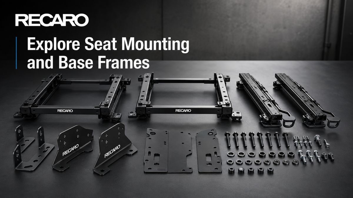 RECARO base frames and seat mounting