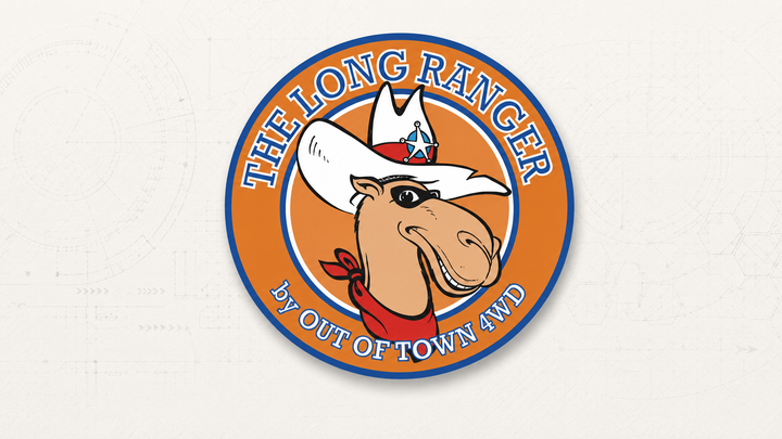 LONGRANGER logo for Long Range Fuel Tanks for Touring