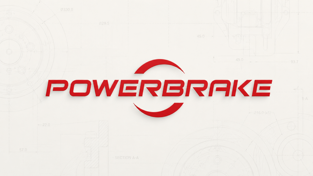 Powerbrake brand tile