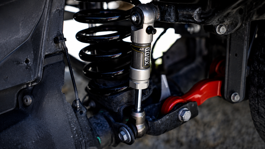Drop links and sway bars for suspension control, stability and handling
