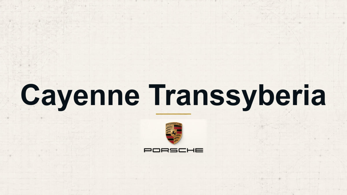 Porsche Cayenne Transsyberia