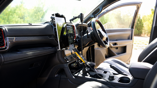 Mounting solutions for phones, radios, lights and accessories