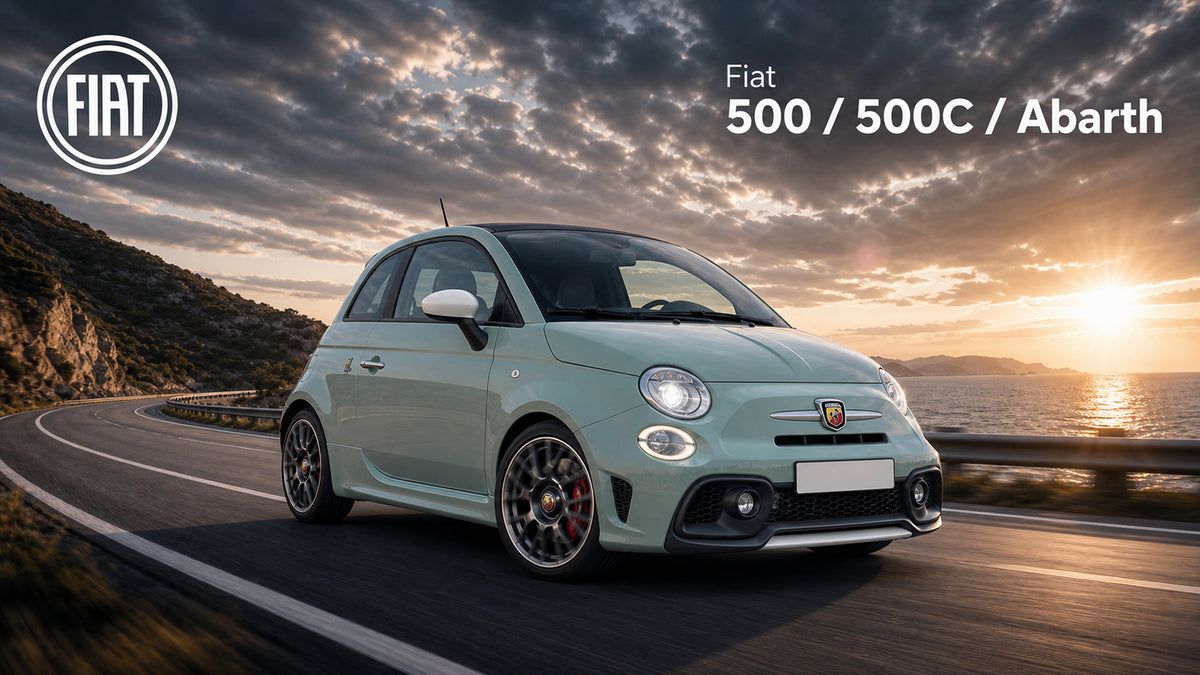 Fiat 500 / 500C / Abarth RECARO seat base frames