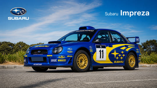Subaru Impreza RECARO base frames collection image