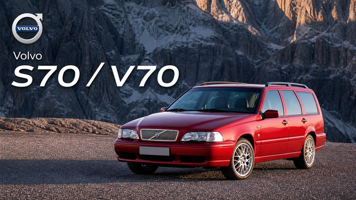 Volvo S70 / V70 RECARO seat base frames