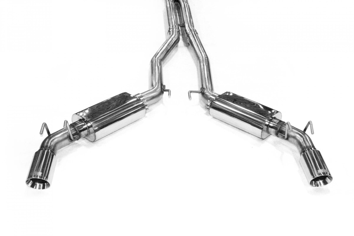 Kooks 3" Cat-Back Exhaust w/SS Tips. 2010-2015 Camaro SS. Connects to OEM.