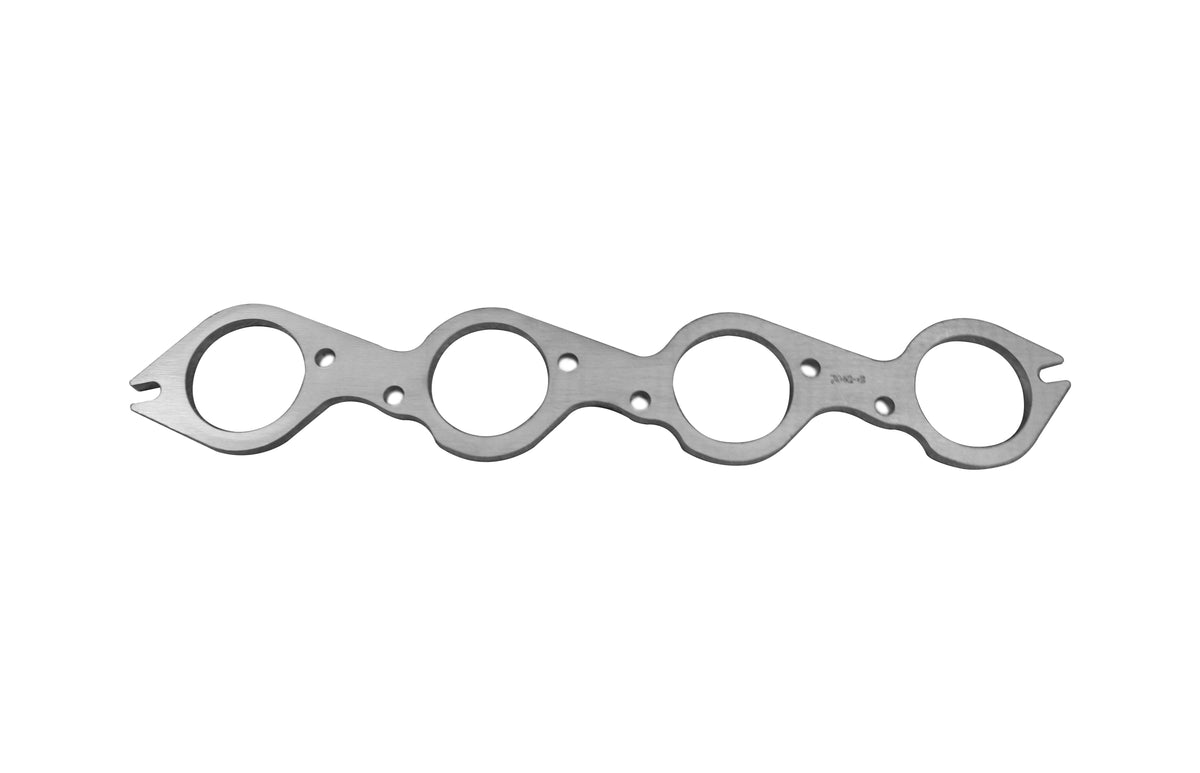 Kooks Stock Style BBC Header Flange - 3/8" Thick 304 Stainless -2-3/8" Primaries