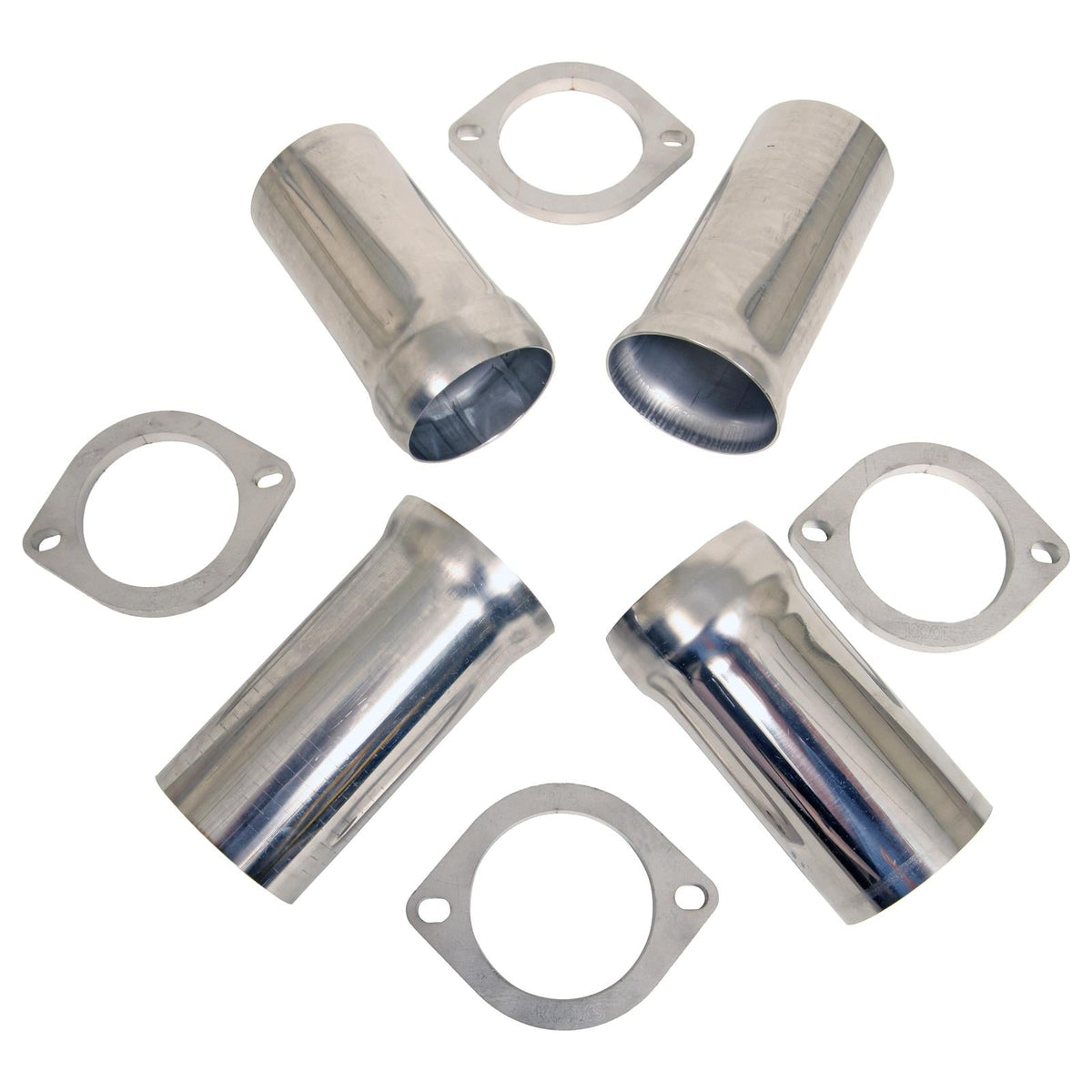 Kooks 3" Stainless Steel Ball and Socket Connection Kit. Includes Bolts.