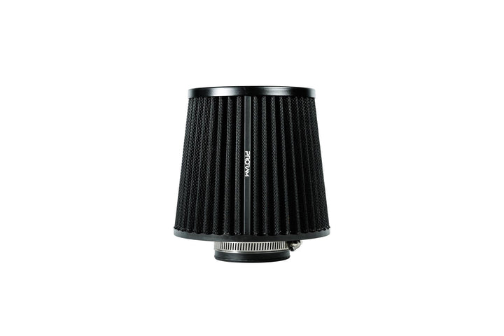 Ramair PRORAM Pleated Multi-Fit Cone Filter - 102mm Neck | PR-CC-150-102-BK