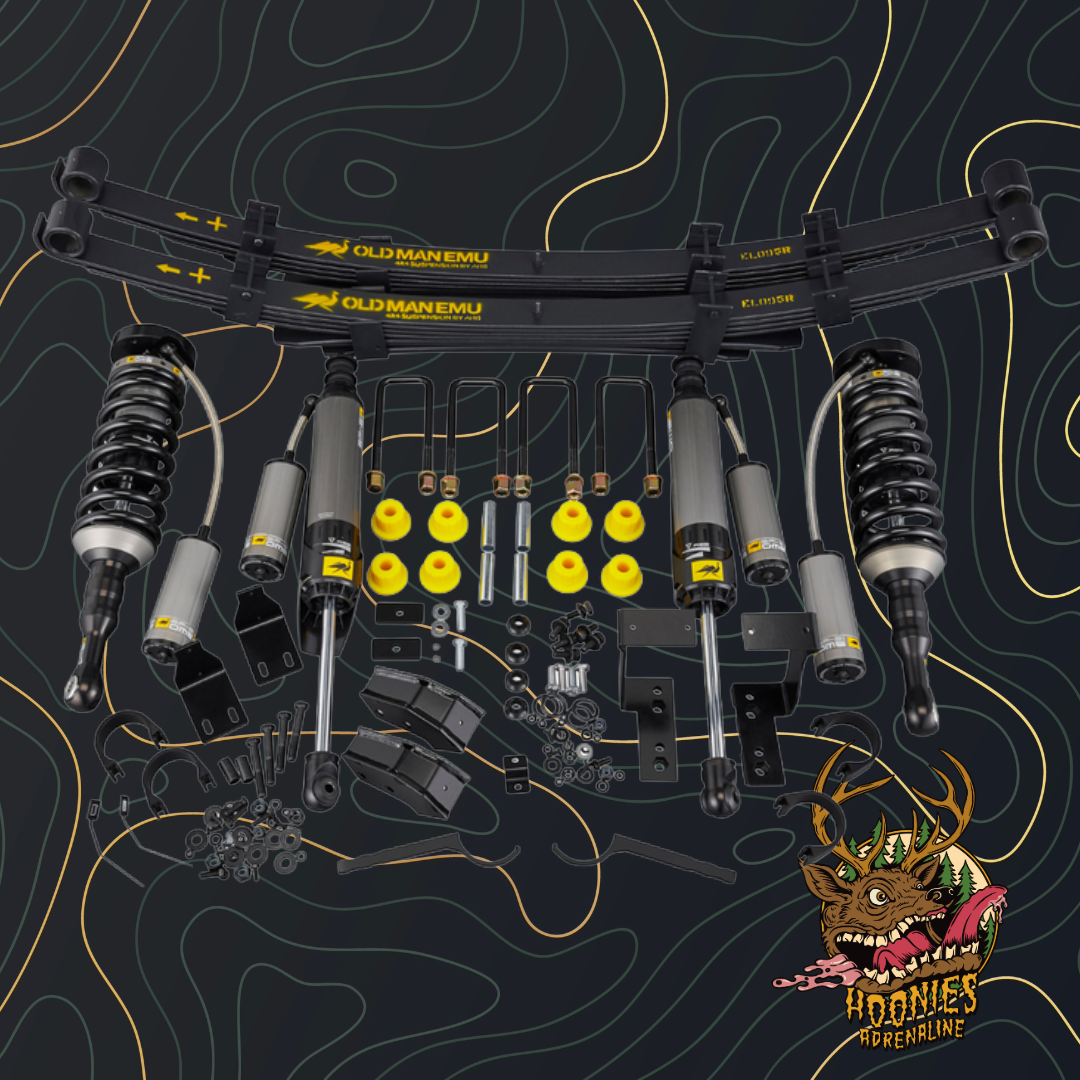 ARB Ford Ranger Mk7 Double Cab 2019-2022 Old Man Emu BP-51 Suspension Kit 300-600kg 45-50mm Lift
