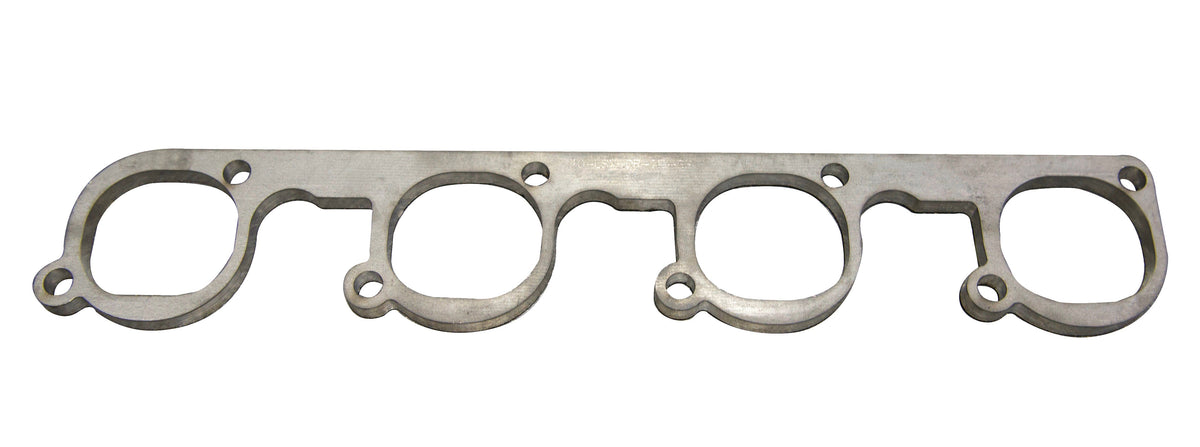 Kooks GM LSX DR Header Flange. 3/8" Thick Stainless. D-Shaped Port for 2-1/8" - 70-LSX-DR-213-SS