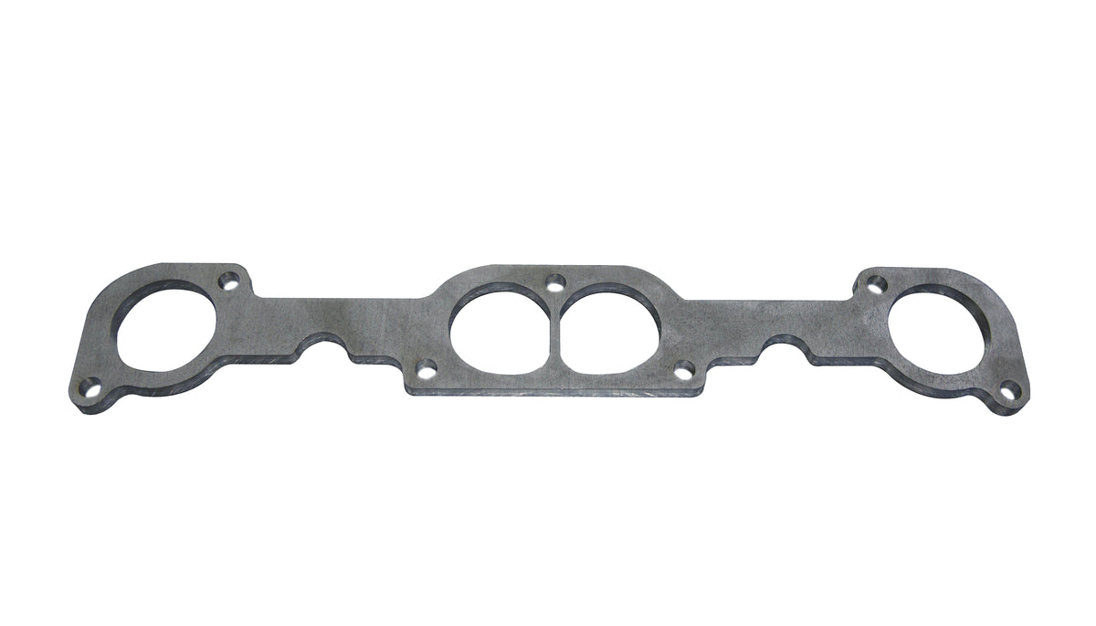 Kooks 23 Degree SBC Stahl Header Flange - 3/8" Thick Stainless - for 2" Primaries
