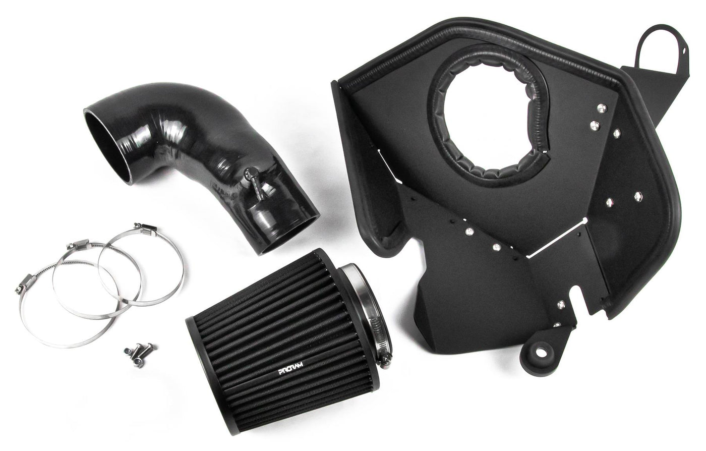 Ramair PRORAM Pleated Induction Kit – Audi A3 (8V), Q3 (F3), TT (FV) - 2.0 TDI inc Quattro 2012-202 | PRK-145-80-BK | Image 1