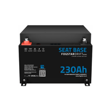 Fogstar Drift Gen2 12V 230Ah Seat Base LiFePO4 Leisure Battery