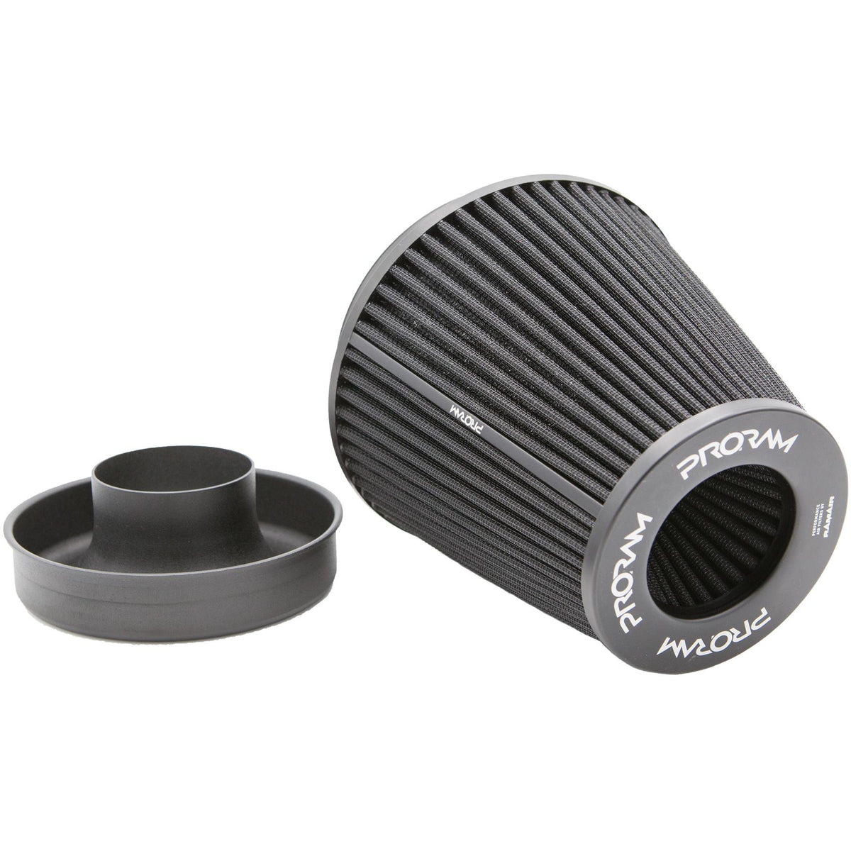 Ramair Jetstream Foam Cone Air Filter (Alloy Neck) â€“ 90mm External | PR-CC-195-VS-90 | PR-CC-195-VS-90-BK | Image 1