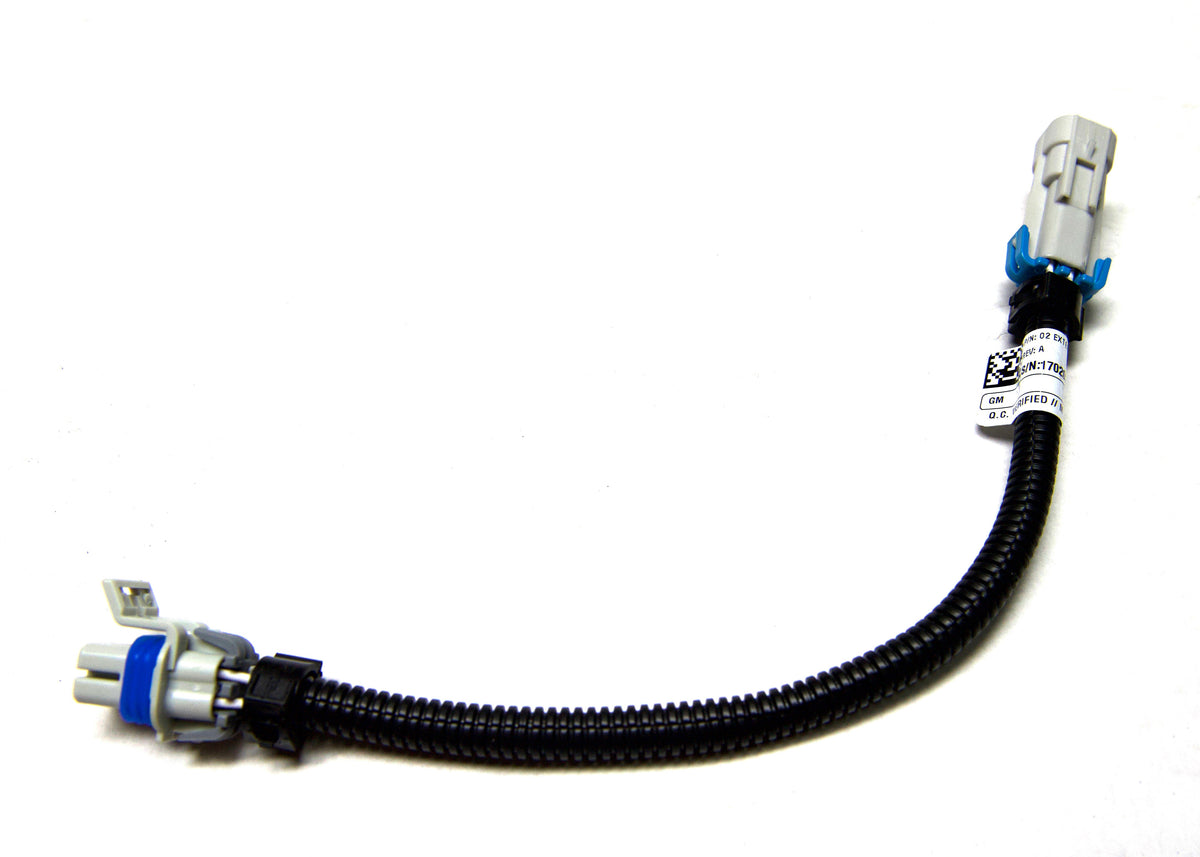 Kooks O2 Extension Harness for G1 CTSV, G8, GTO. 1) 4-Pin 12" Front Extension Harness