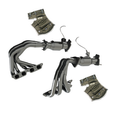 Kooks 1-7/8" x 2" Tri-Y Headers, 5" Ultra GREEN Conns. & Heat Blankets. 22+ Z06.