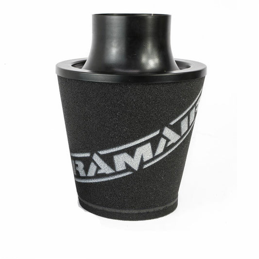 Ramair Jetstream Foam Cone Air Filter (Alloy Neck) – 90mm | JS-175-90 | JS-175-90-BK | Image 1