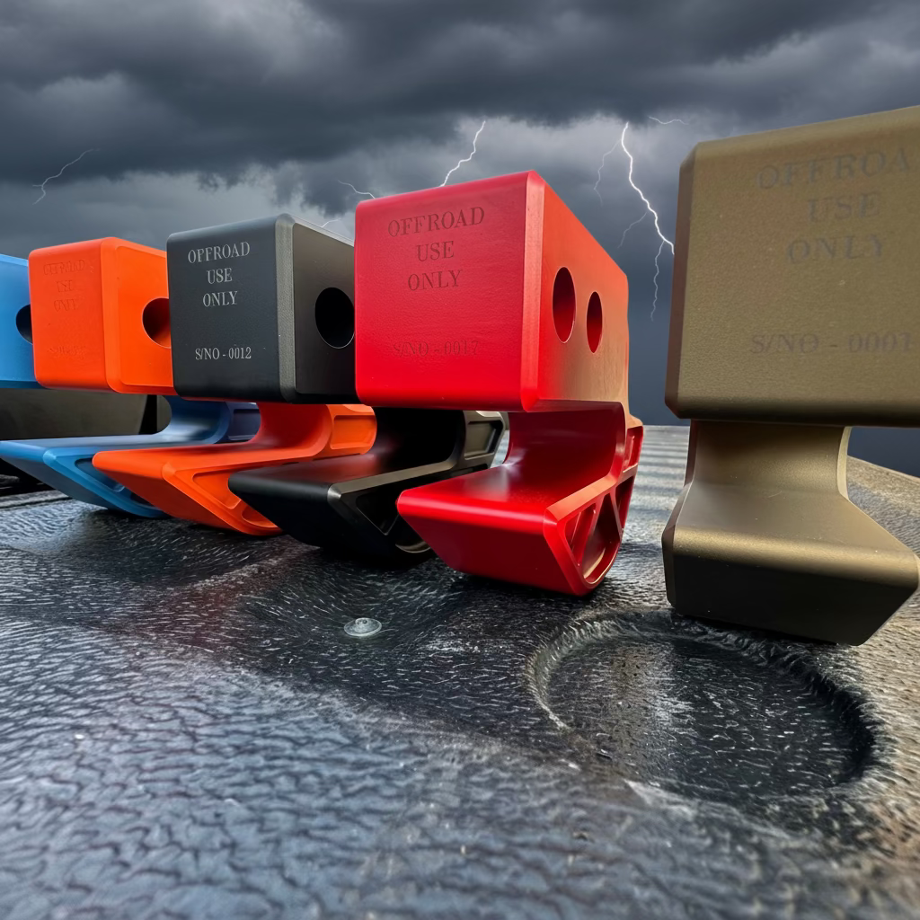 Rhino Metalwokz Billet Aluminium 16 Tonne Hitch Slider – Rear Recovery & Protection Upgrade