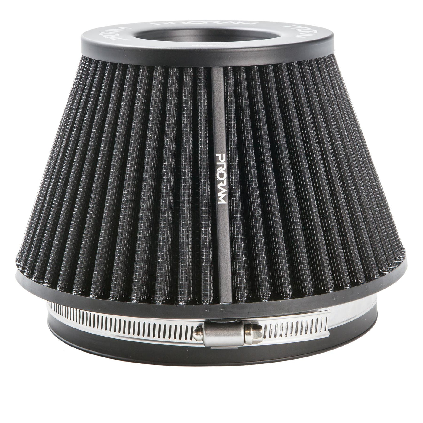 Ramair Jetstream Foam Cone Air Filter (Alloy Neck) – 76mm External | PR-CC-194-VS-76 | PR-CC-194-VS-76-BK | Image 1