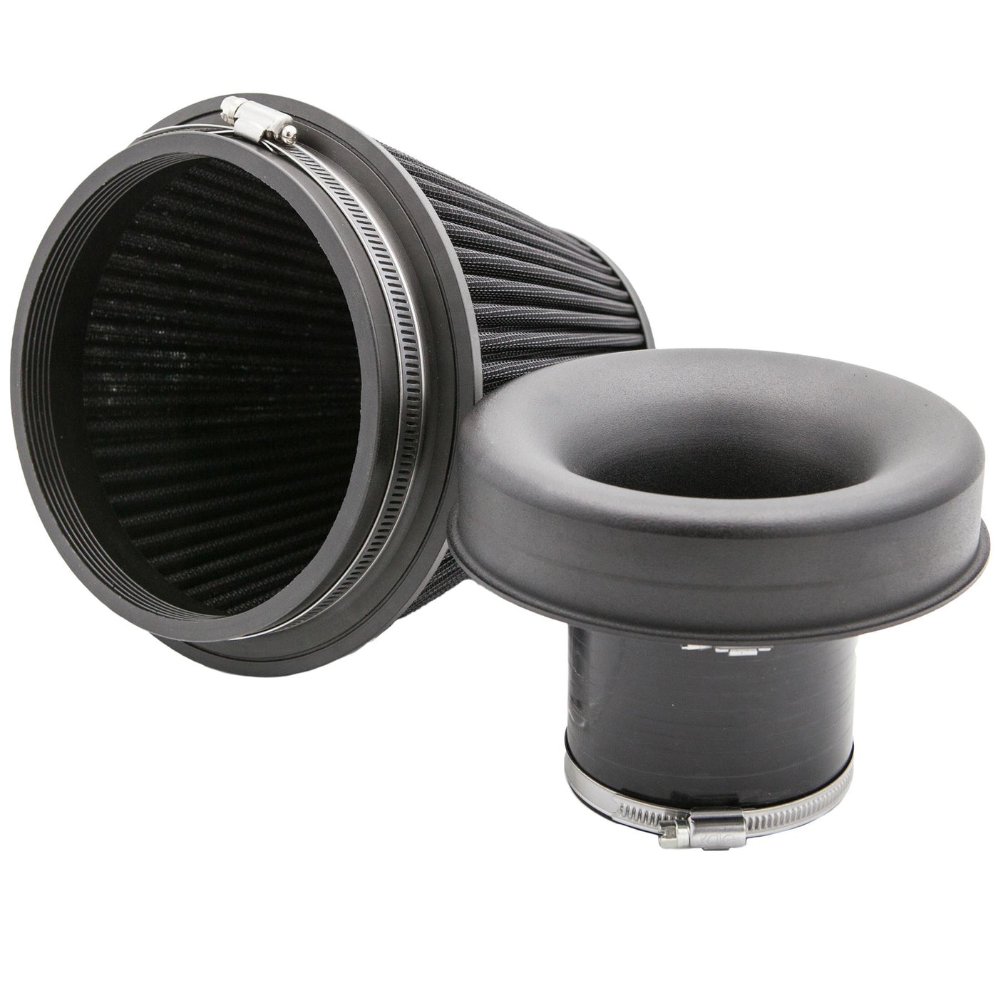 Ramair Jetstream Foam Cone Air Filter (Alloy Neck) – 102mm External | PR-CC-195-VS-102-BK-KIT | Image 1