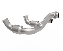Kooks 3" SS H.O. GREEN Catted OEM Connections. 2020+ F250/F350 Super Duty 7.3L