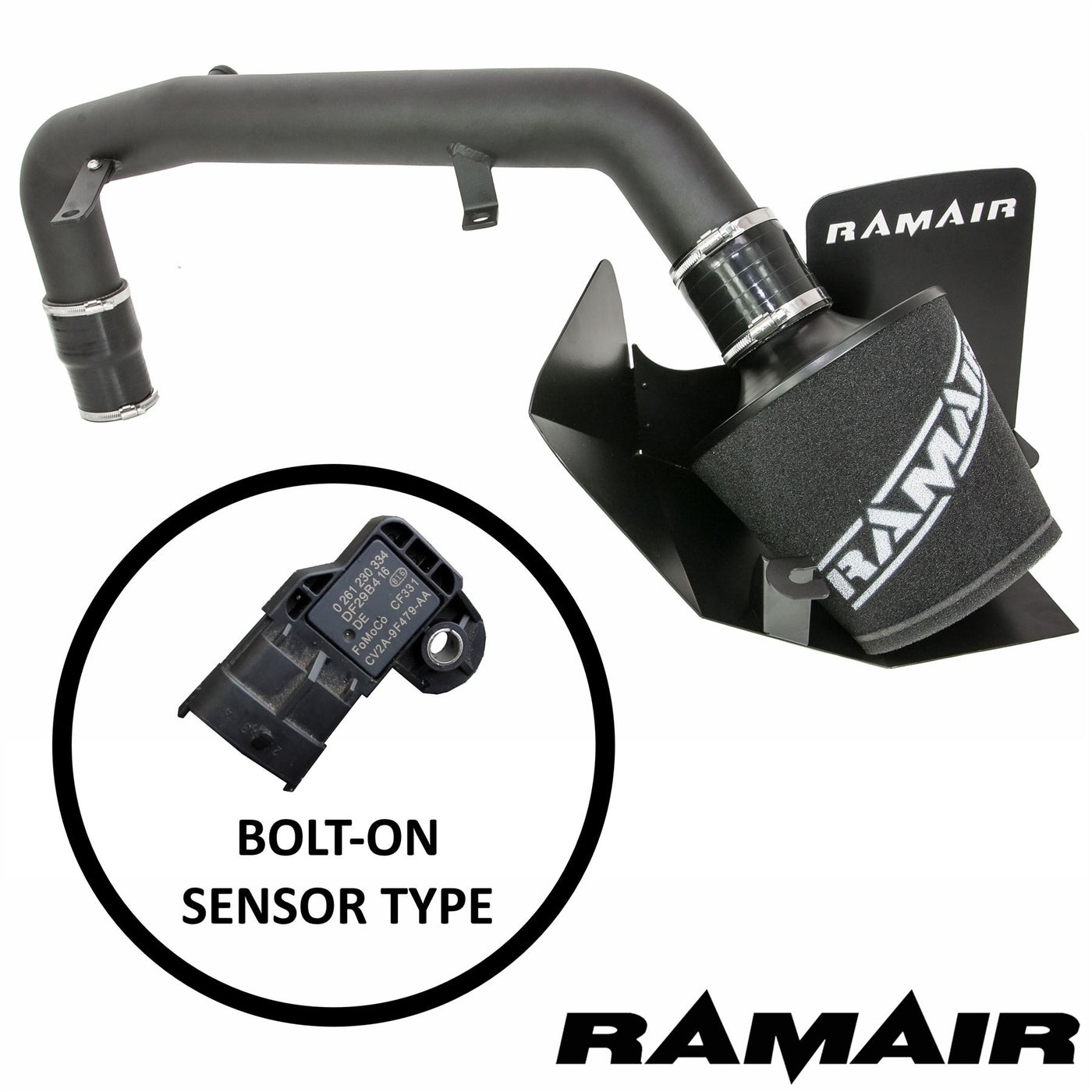 Ramair Jetstream Foam Induction Kit â€“ Ford Focus MK3 ST250 2.0T 2012-2017 | JSK-115 | JSK-115-BOLT | Image 1