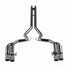 Kooks 3" Active Shotgun Style Cat-Back (H) 2018-2026 5.0L Mustang w/Polished Tips