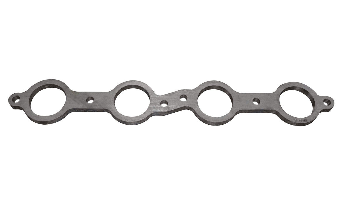 Kooks LSX Header Flange - 3/8" Thick Stainless. Round Port for 1-7/8" Primaries.