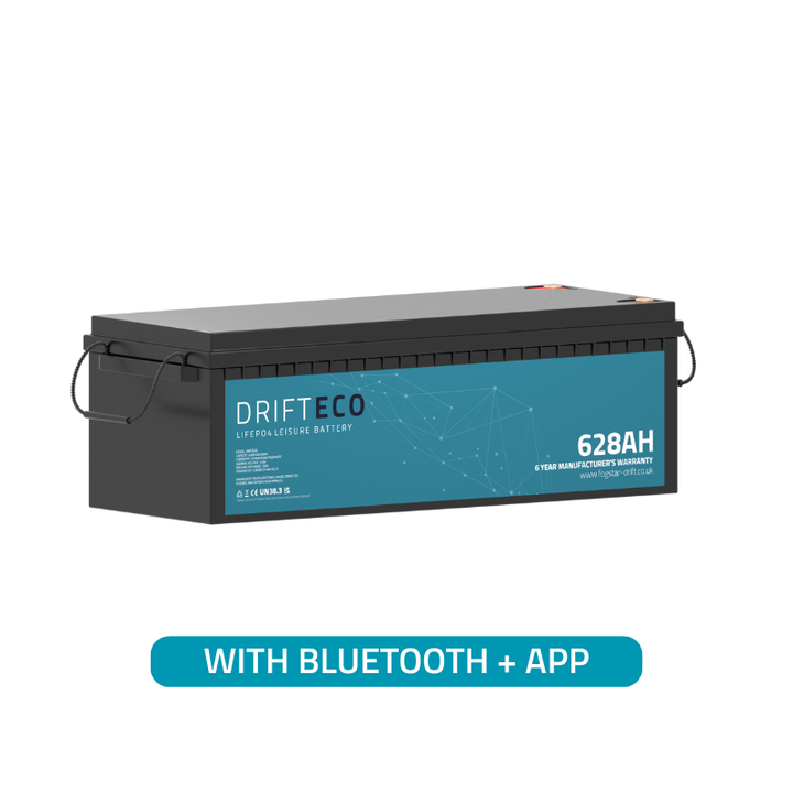 Fogstar Drift ECO 12V 628Ah LiFePO4 Leisure Battery + Bluetooth