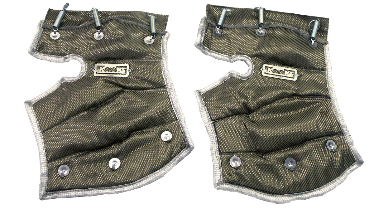 Kooks Heat Shield Blankets for Ultra-GREEN Connections 2020+ C8 Stingray & E-Ray