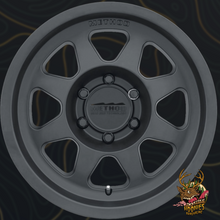 Method 701 matte black wheel face detail