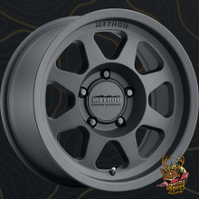 Method 701 matte black wheel angled profile