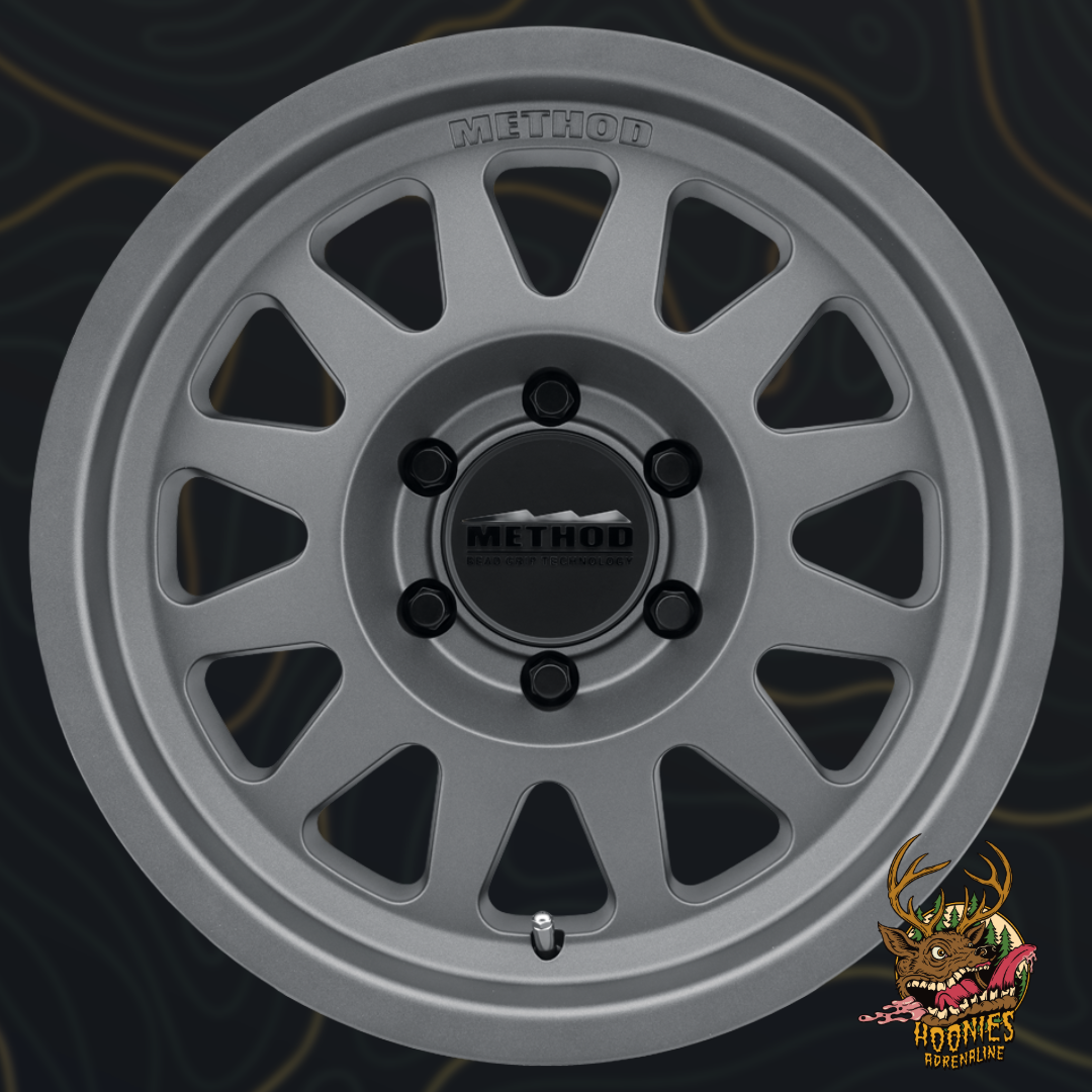 Method Race Wheels 704 Bead Grip Wheel – Titanium Finish Off-Road Wheel
