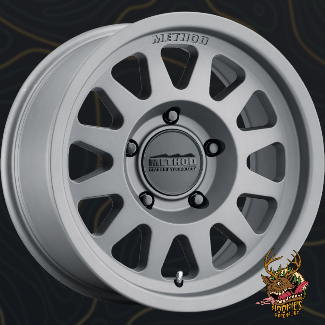 Method Race Wheels 704 Bead Grip Wheel – Titanium Finish Off-Road Wheel