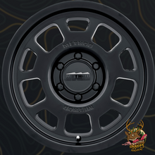 Method 705 matte black wheel face detail