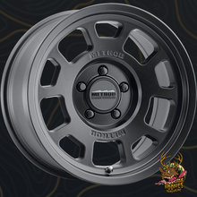 Method 705 matte black wheel angled profile