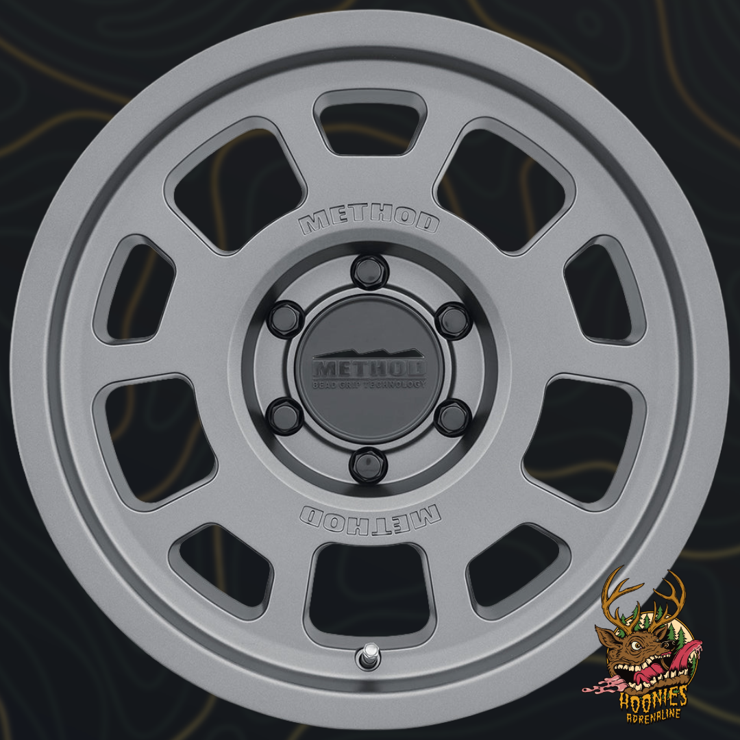 Method Race Wheels 705 Bead Grip Wheel – Titanium Finish Off-Road Alloy