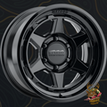 Method Race Wheels 708 Bead Grip Wheel – Gloss Black Six-Spoke Off-Road Alloy