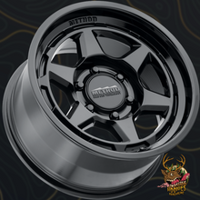 Method Race Wheels 708 Bead Grip Wheel – Gloss Black Six-Spoke Off-Road Alloy