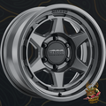 Method Race Wheels 708 Bead Grip Wheel – Gloss Titanium Off-Road Performance
