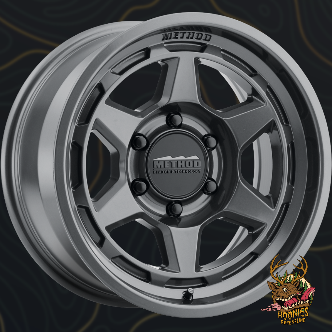 Method Race Wheels 708 Bead Grip Wheel – Gloss Titanium Off-Road Performance