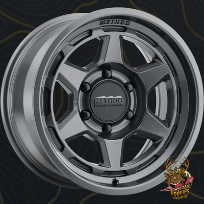 Method Race Wheels - 708 - Bead Grip - Gloss Titanium