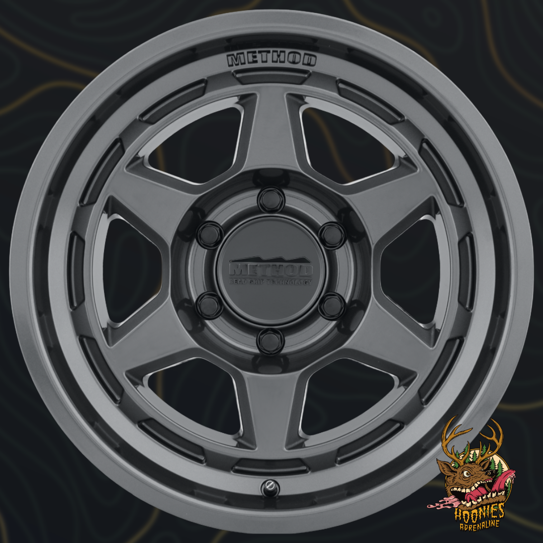 Method Race Wheels 708 Bead Grip Wheel – Gloss Titanium Off-Road Performance