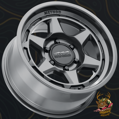 Method Race Wheels - 708 - Bead Grip - Gloss Titanium