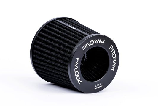 Ramair Pleated Cone Air Filter (Alloy Neck) – 80mm | PJ-150-80-BK-KIT | Image 1