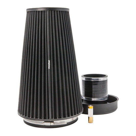 Ramair Jetstream Foam Cone Air Filter (Alloy Neck) – 70mm External | PR-CC-196-VS-70-BK-KIT | Image 1