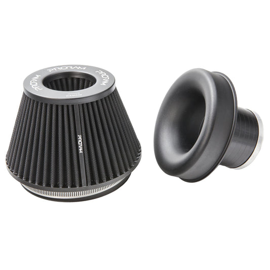 Ramair Jetstream Foam Cone Air Filter (Alloy Neck) – 102mm External | PR-CC-194-VS-102-BK-KIT | Image 1