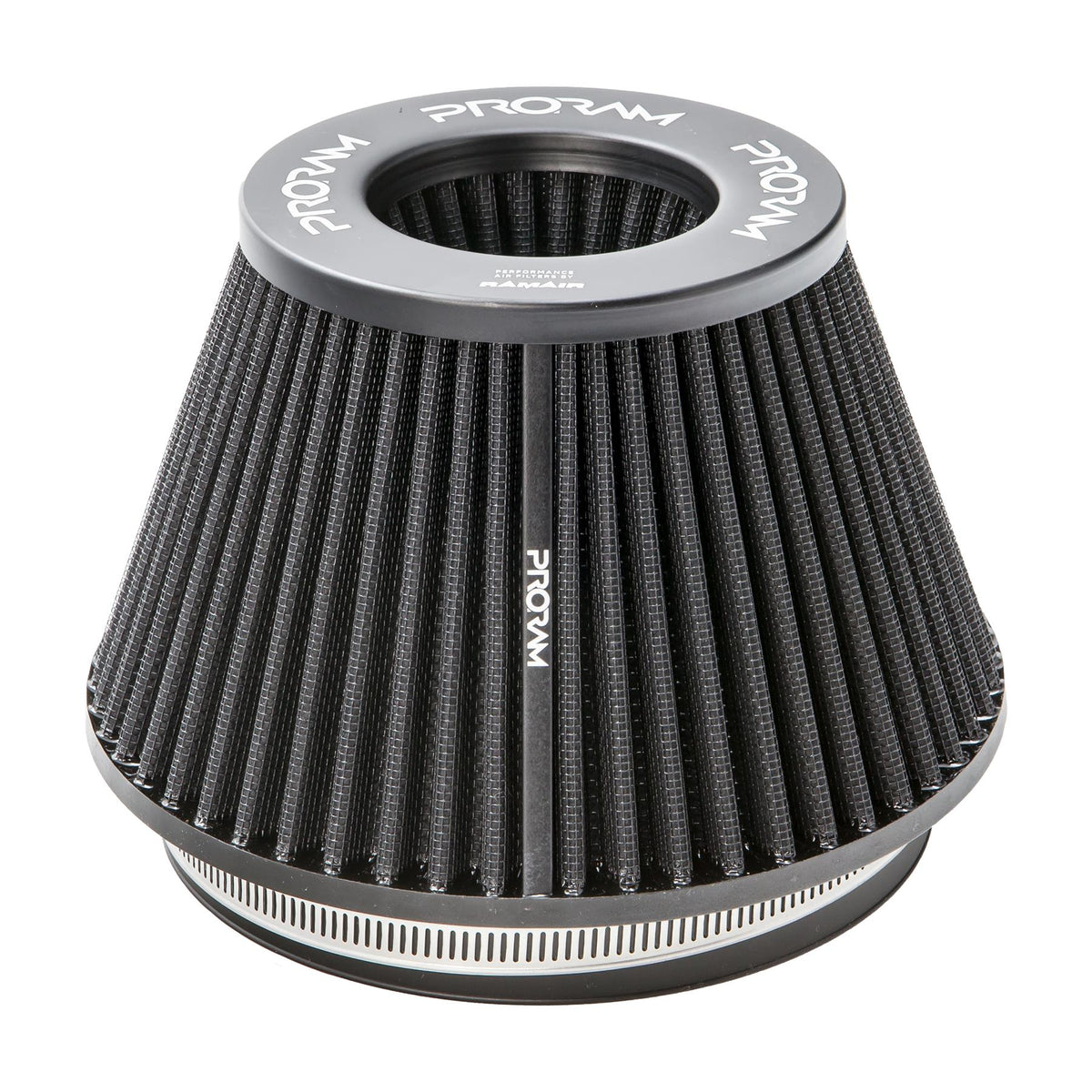 Ramair Jetstream Foam Cone Air Filter (Alloy Neck) â€“ 70mm External | PR-CC-194-VS-70 | PR-CC-194-VS-70-BK | Image 1
